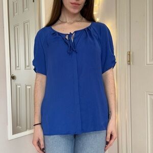 Worthington Royal Blue Blouse